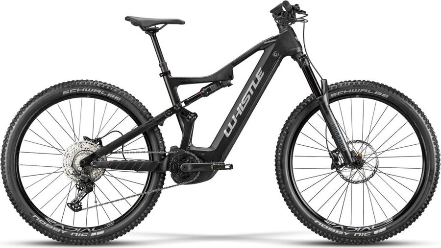 Whistle AXR C6.6, e-MTB full nera