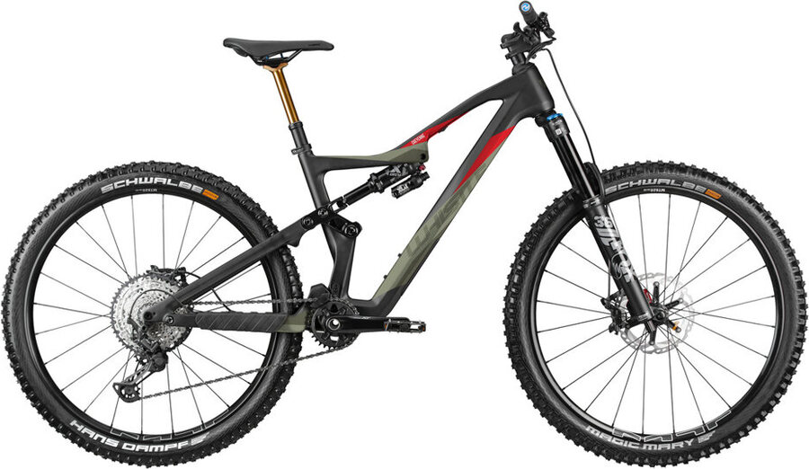 Whistle Carbon MX, full suspension in carbonio